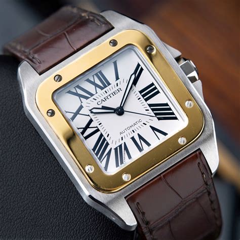 santos 100 replica watch|cartier santos watch for sale.